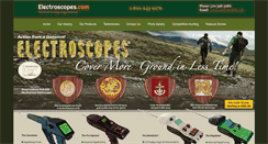 Desktop Screenshot of electroscopes.com